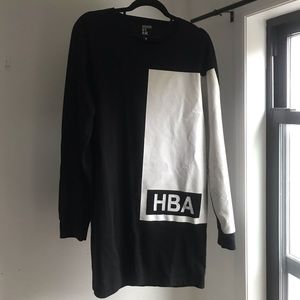 Hood By Air extra long block logo tee